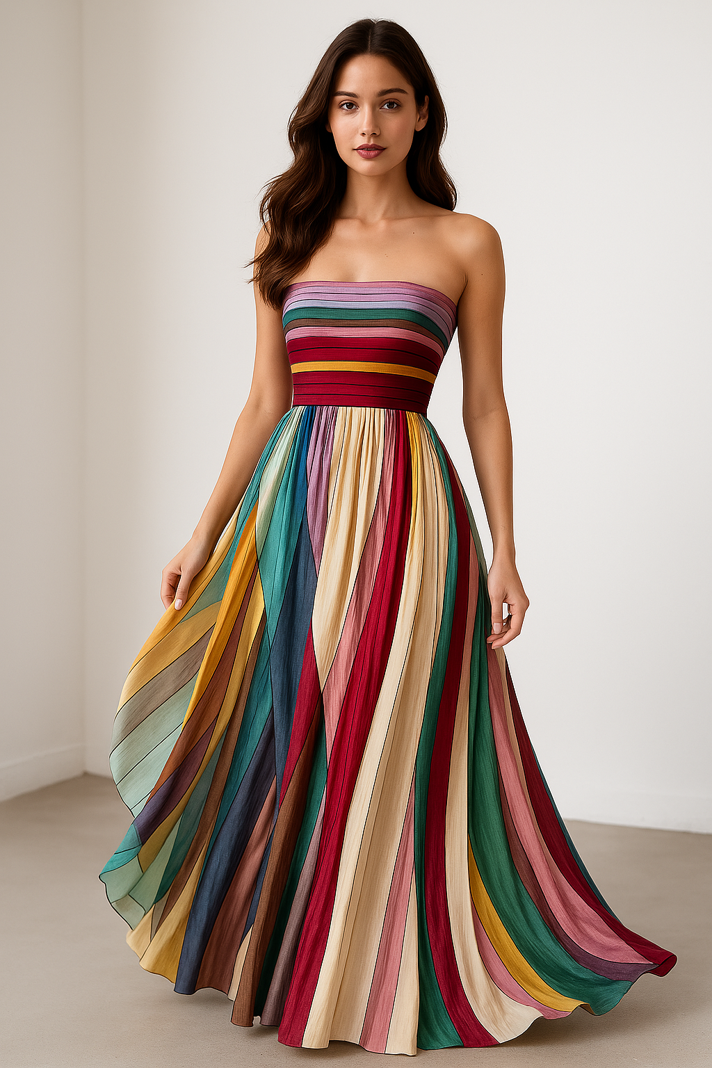 Asia™ | Robe longue décontractée haut de gamme