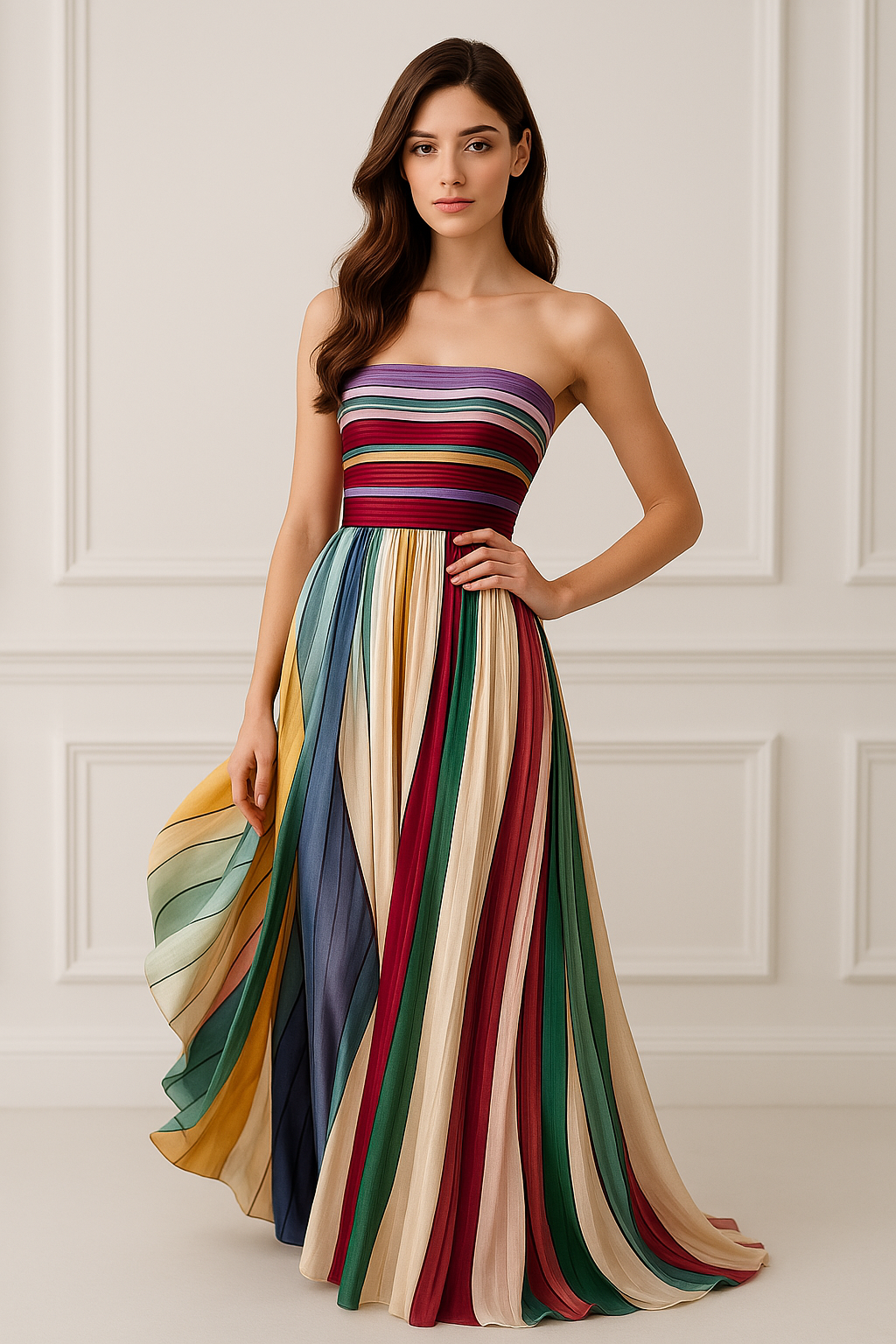 Asia™ | Robe longue décontractée haut de gamme