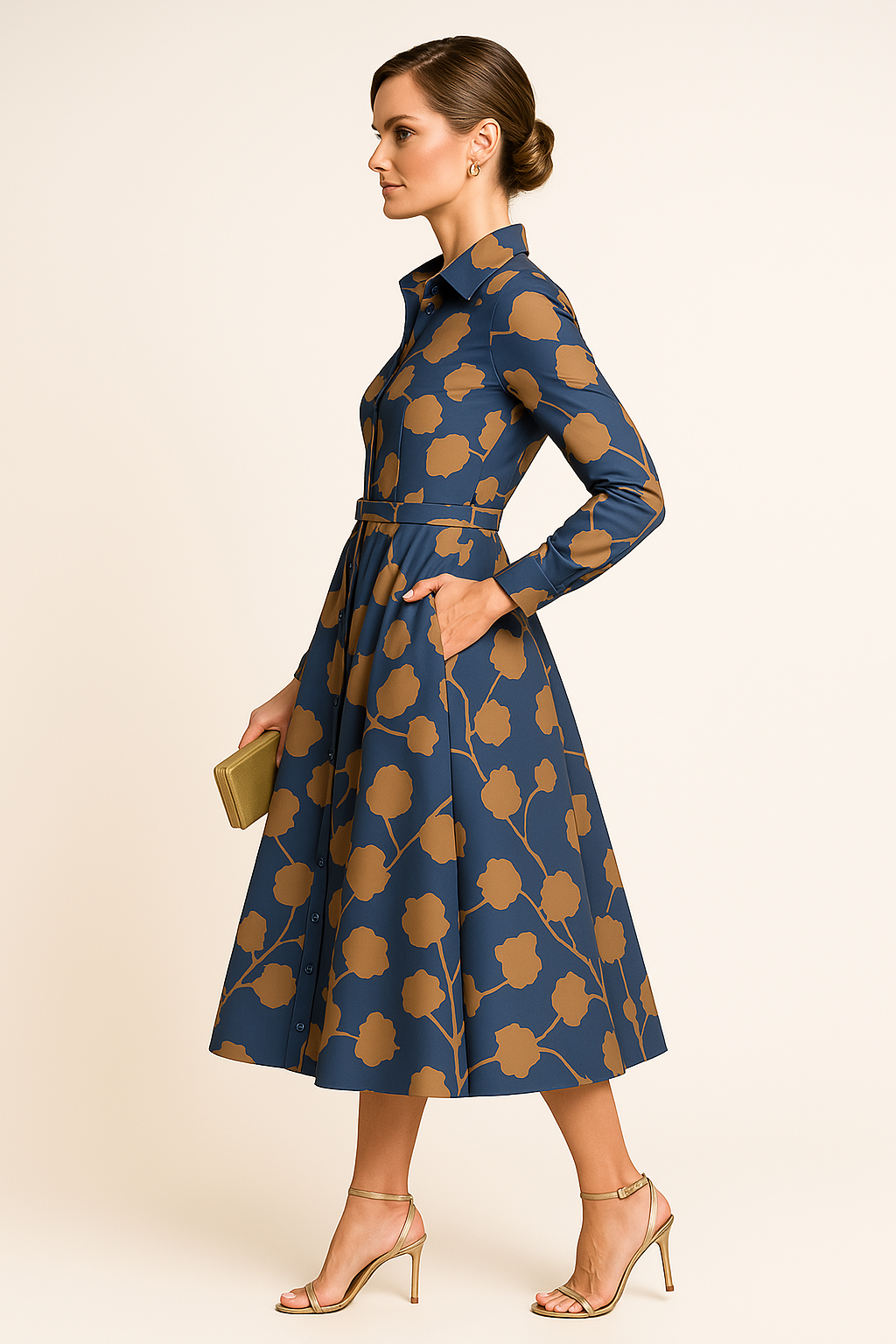 Raffaella™ | Classic Shirt Dress