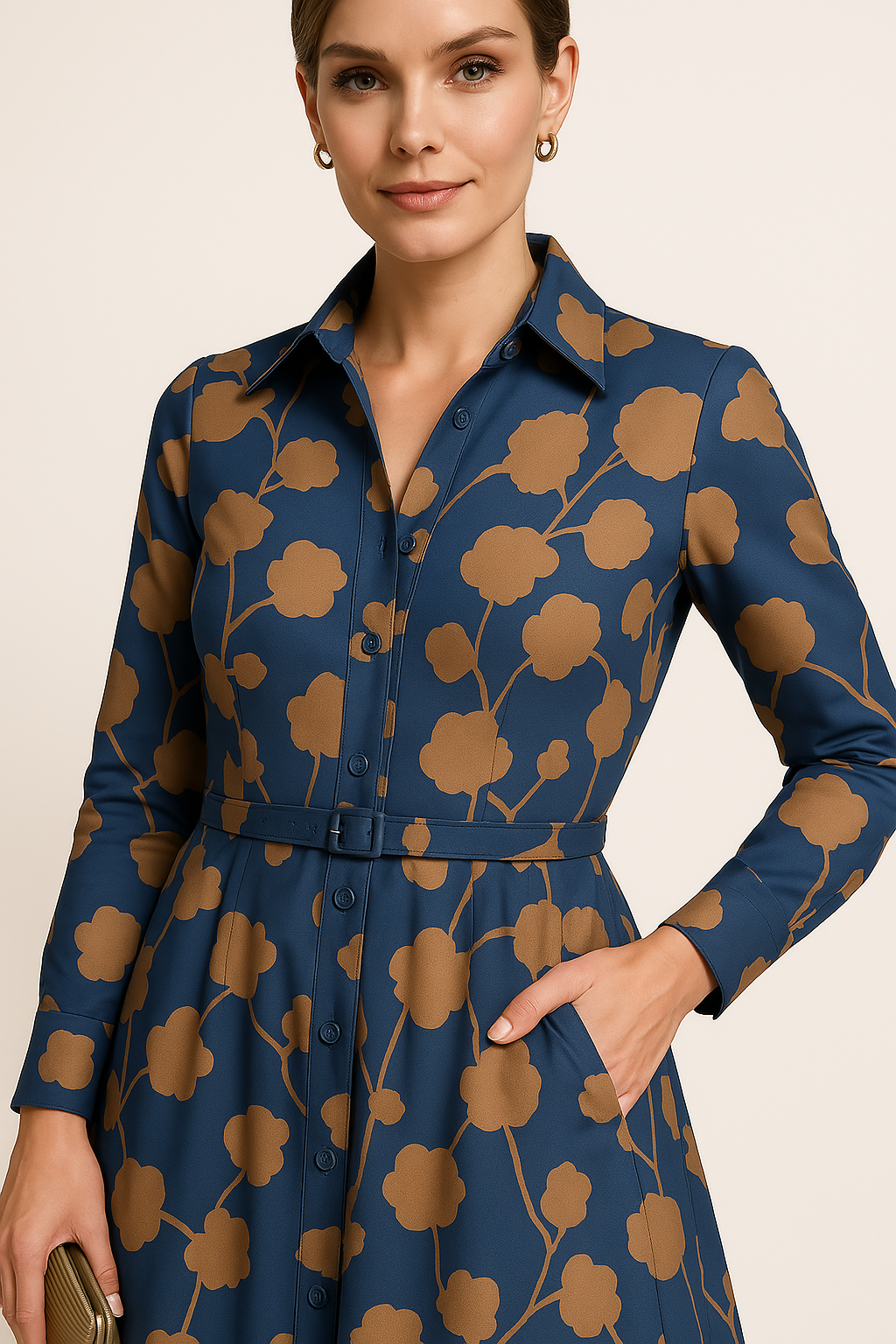 Raffaella™ | Classic Shirt Dress
