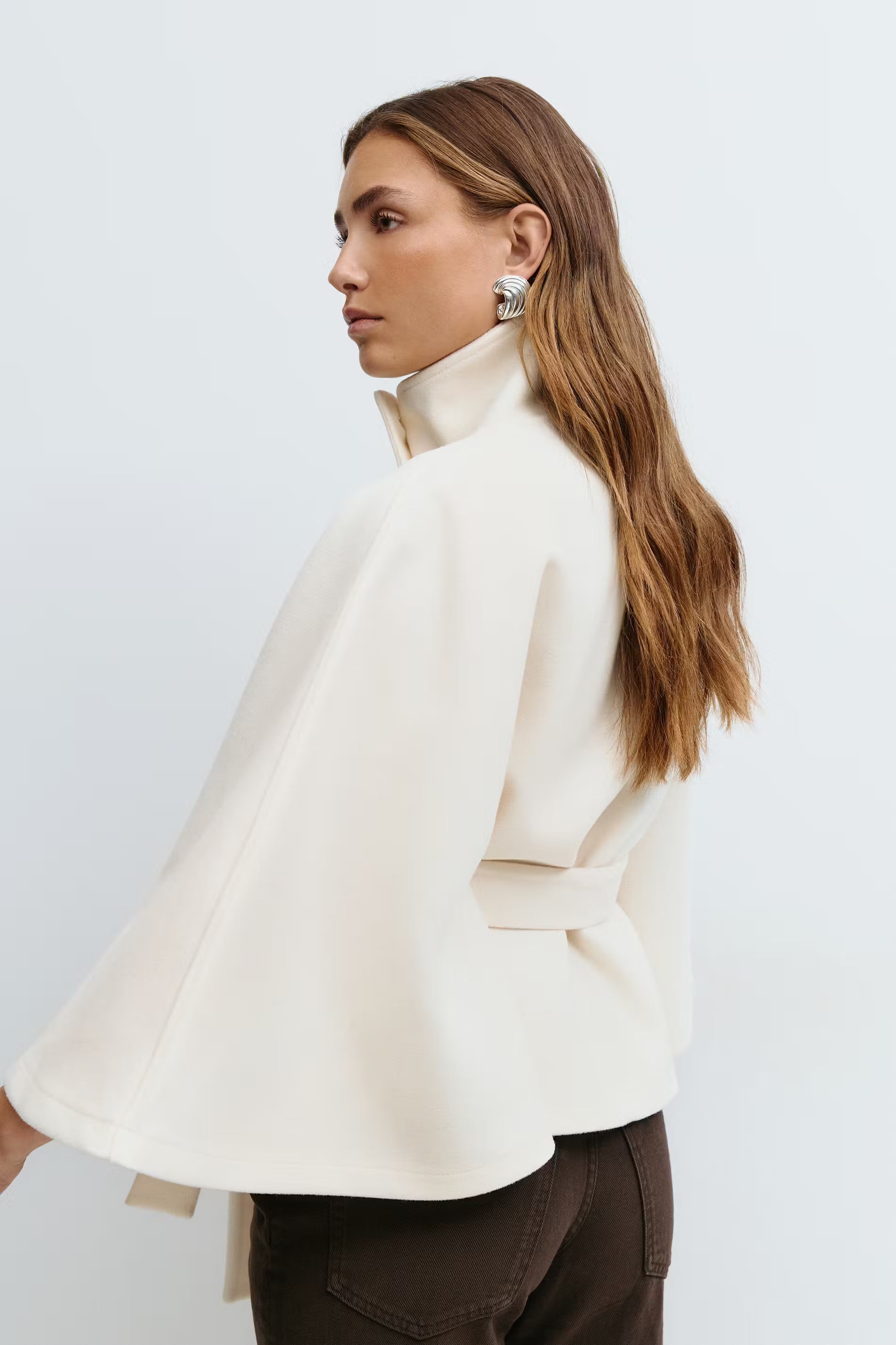 Madeleine™| Belt Cape Jacket