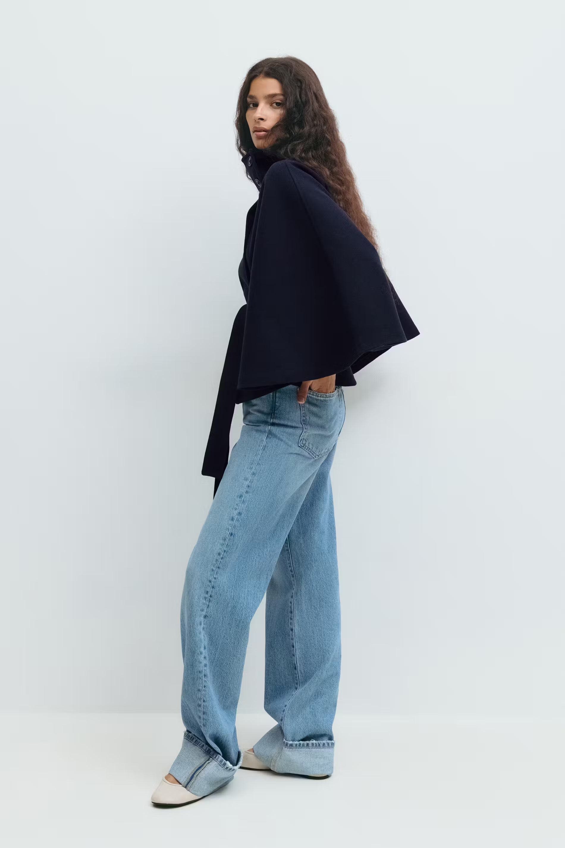 Madeleine™| Belt Cape Jacket