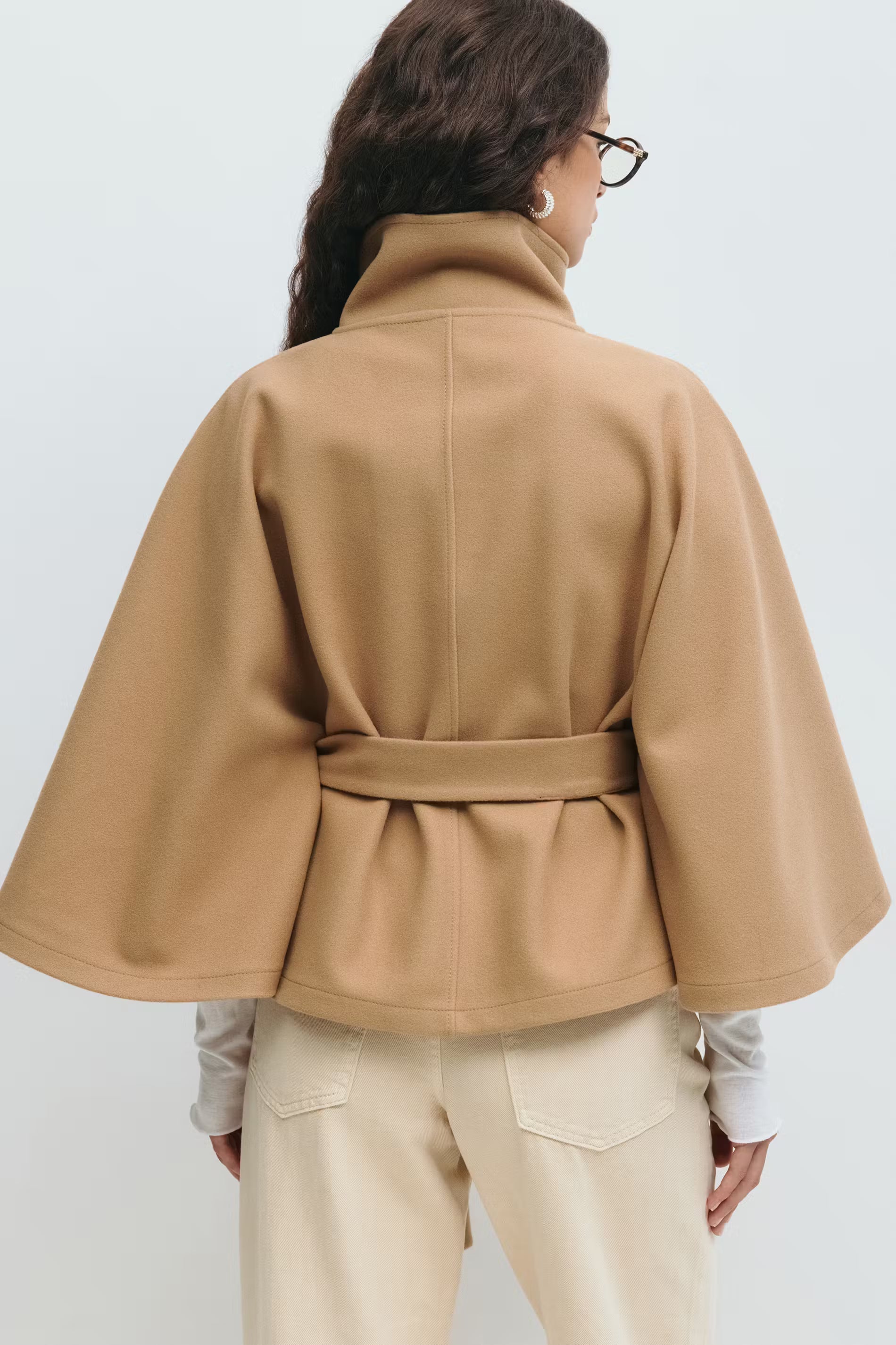 Madeleine™| Belt Cape Jacket