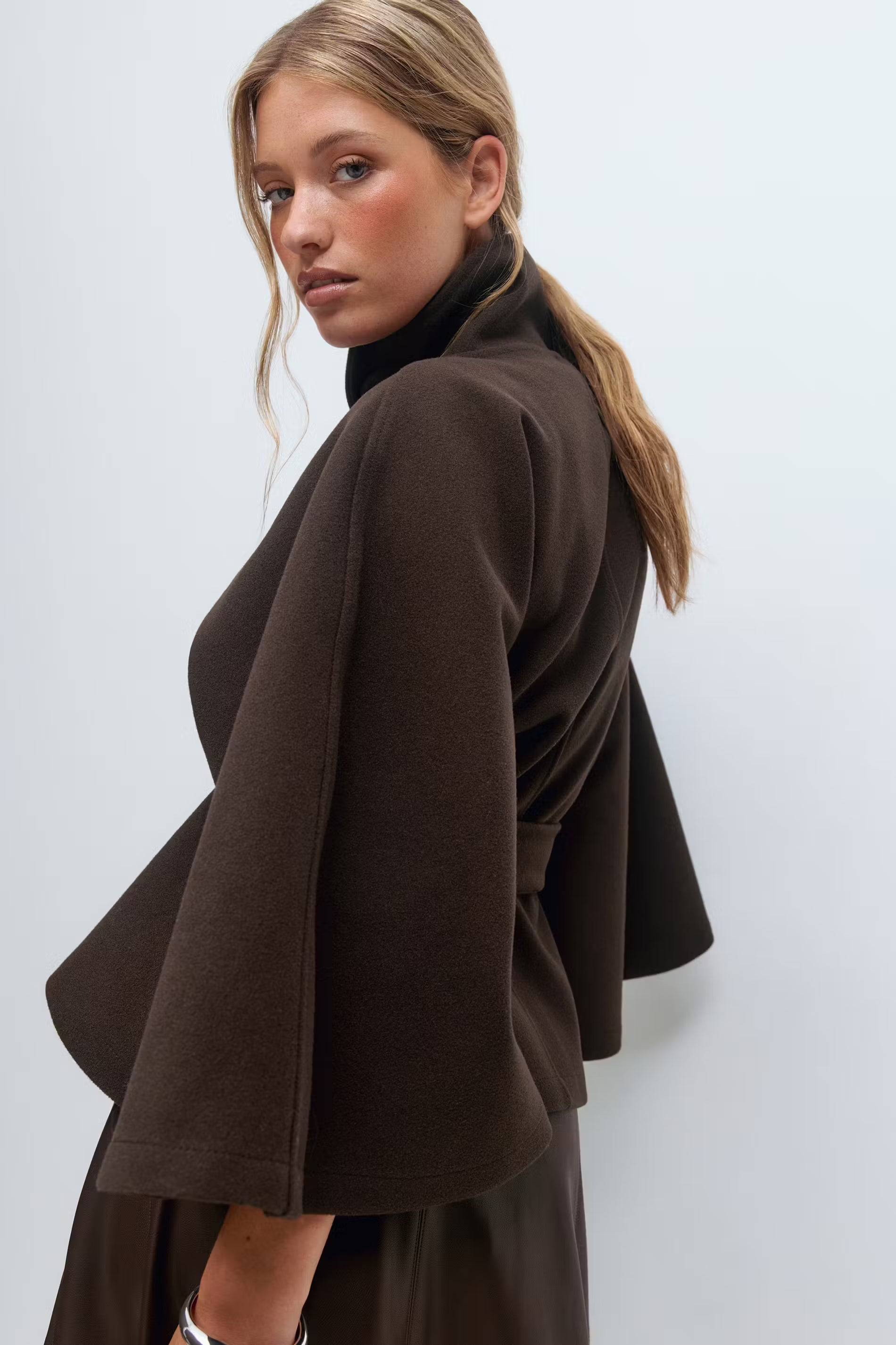 Madeleine™| Belt Cape Jacket