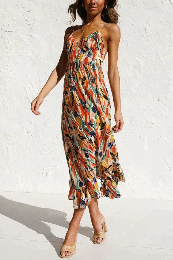 Josefine™ | Colorful midi dress