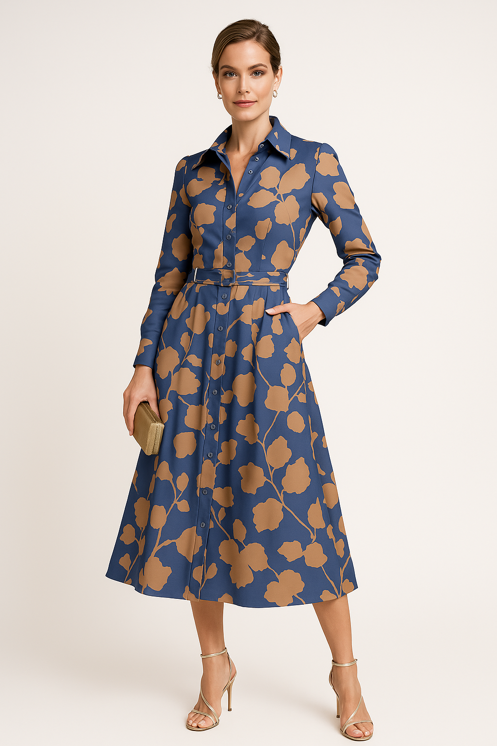 Raffaella™ | Classic Shirt Dress