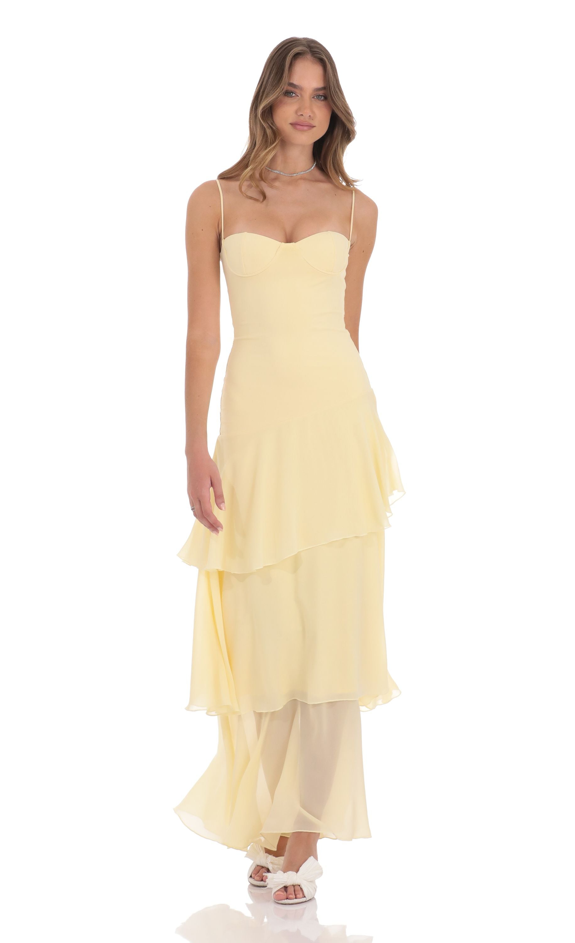 Gabrielle™ | Robe longue à volants
