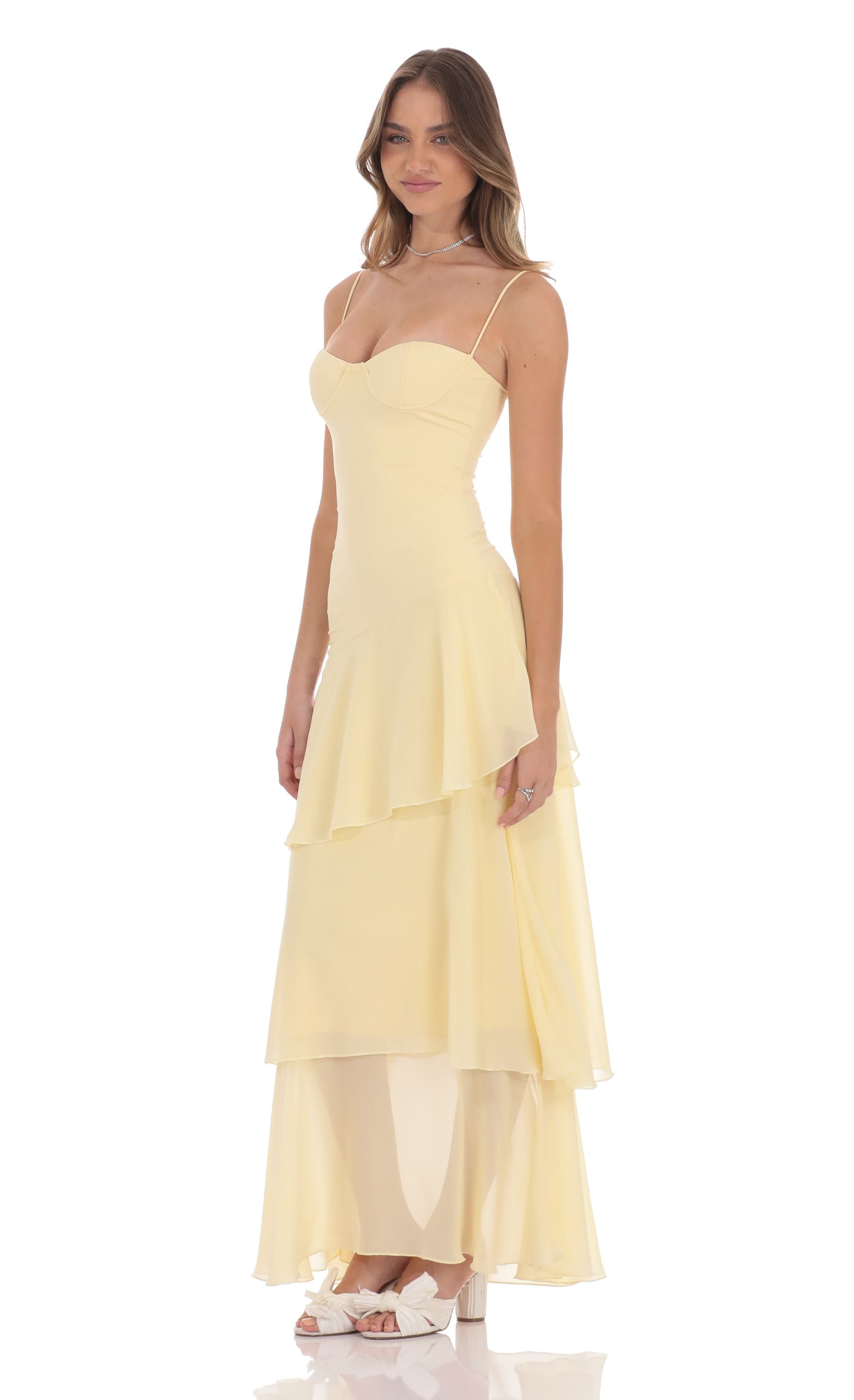 Gabrielle™ | Robe longue à volants