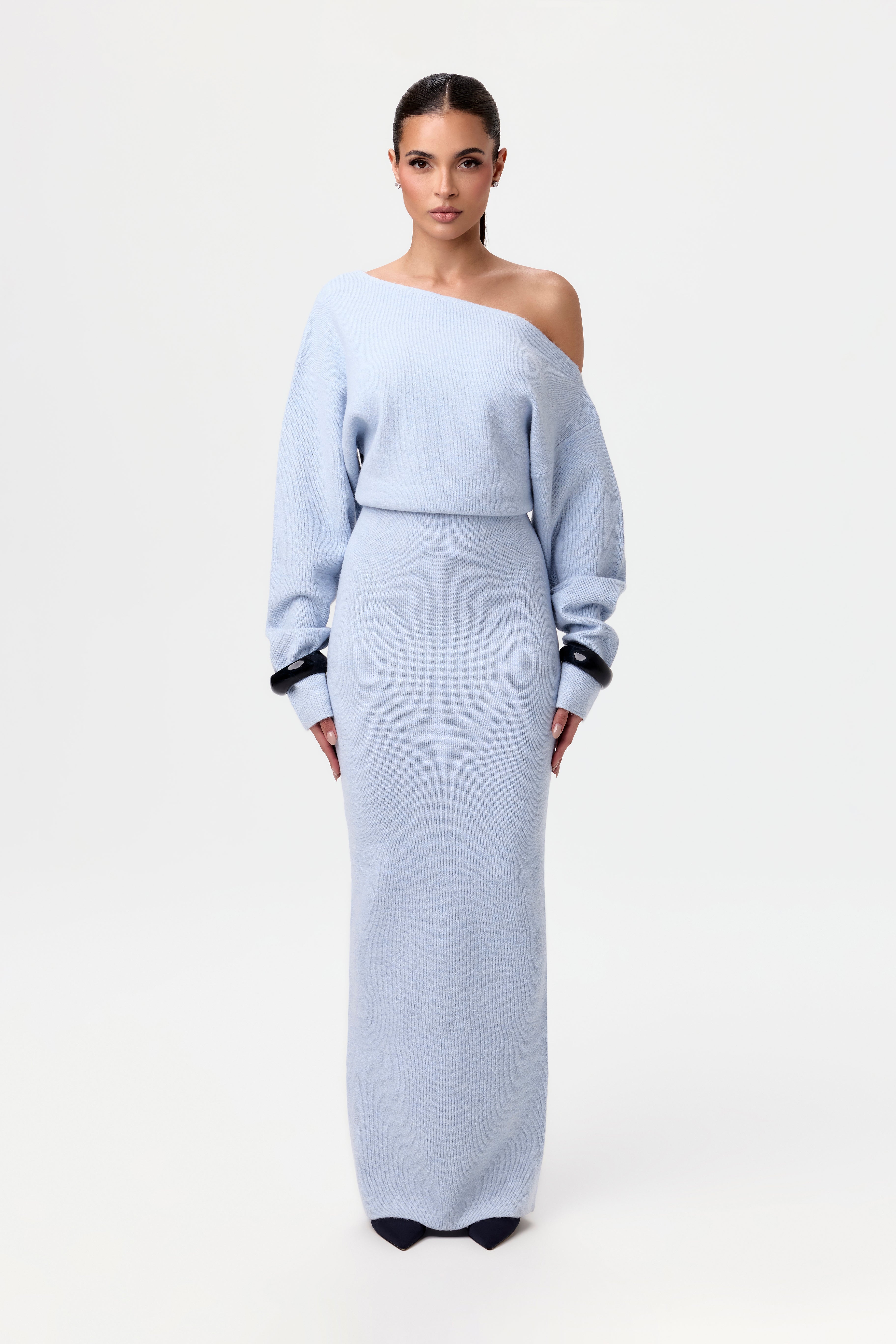 Luna™ - Off Shoulder Sweater Dress