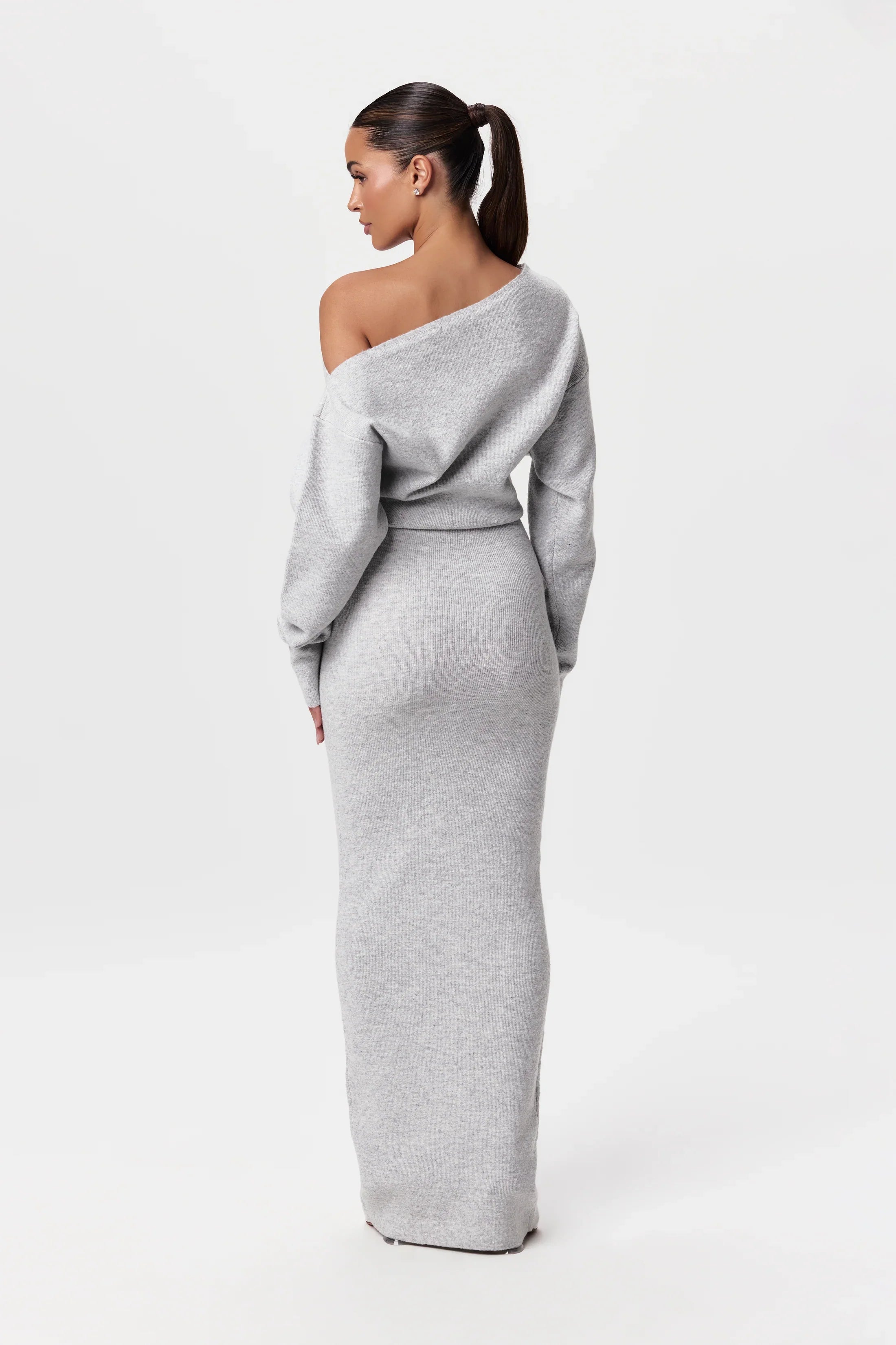 Luna™ - Off Shoulder Sweater Dress