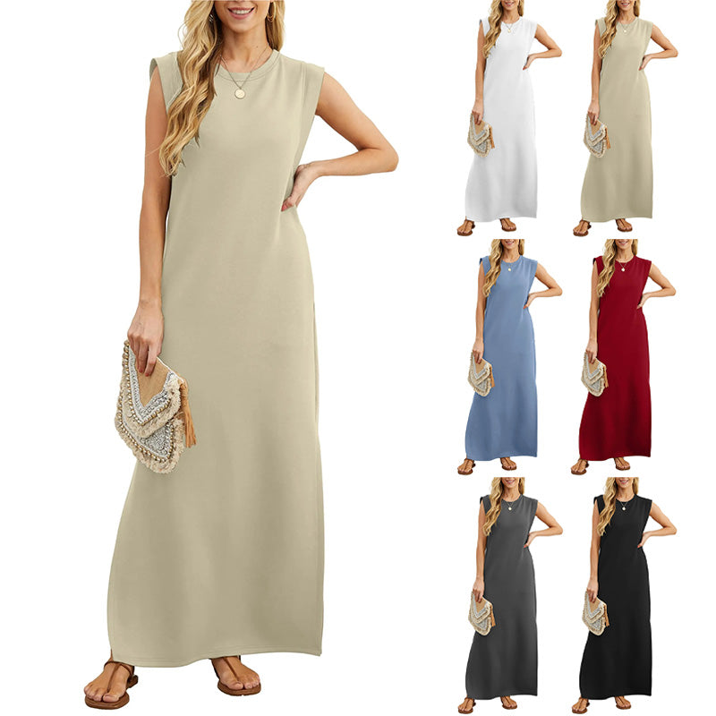 Emma™ | Robe longue fluide et infroissable