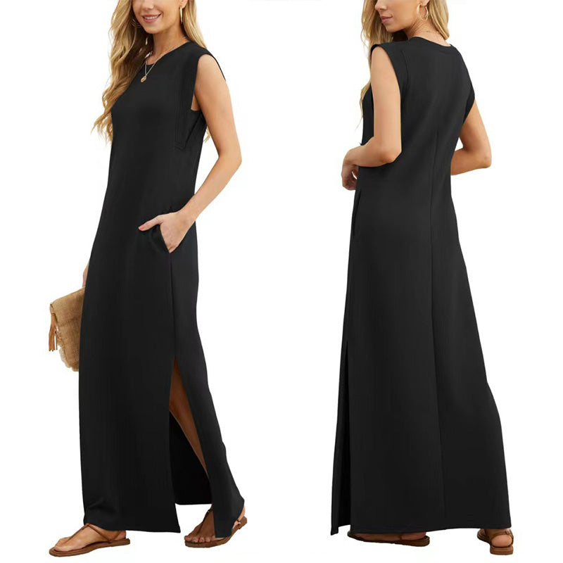 Emma™ | Robe longue fluide et infroissable