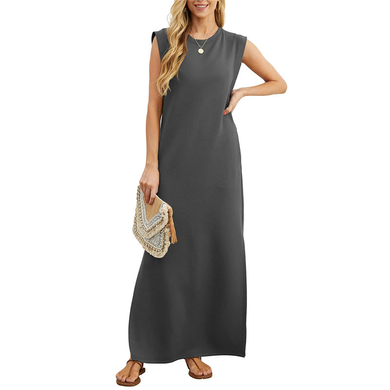 Emma™ | Robe longue fluide et infroissable