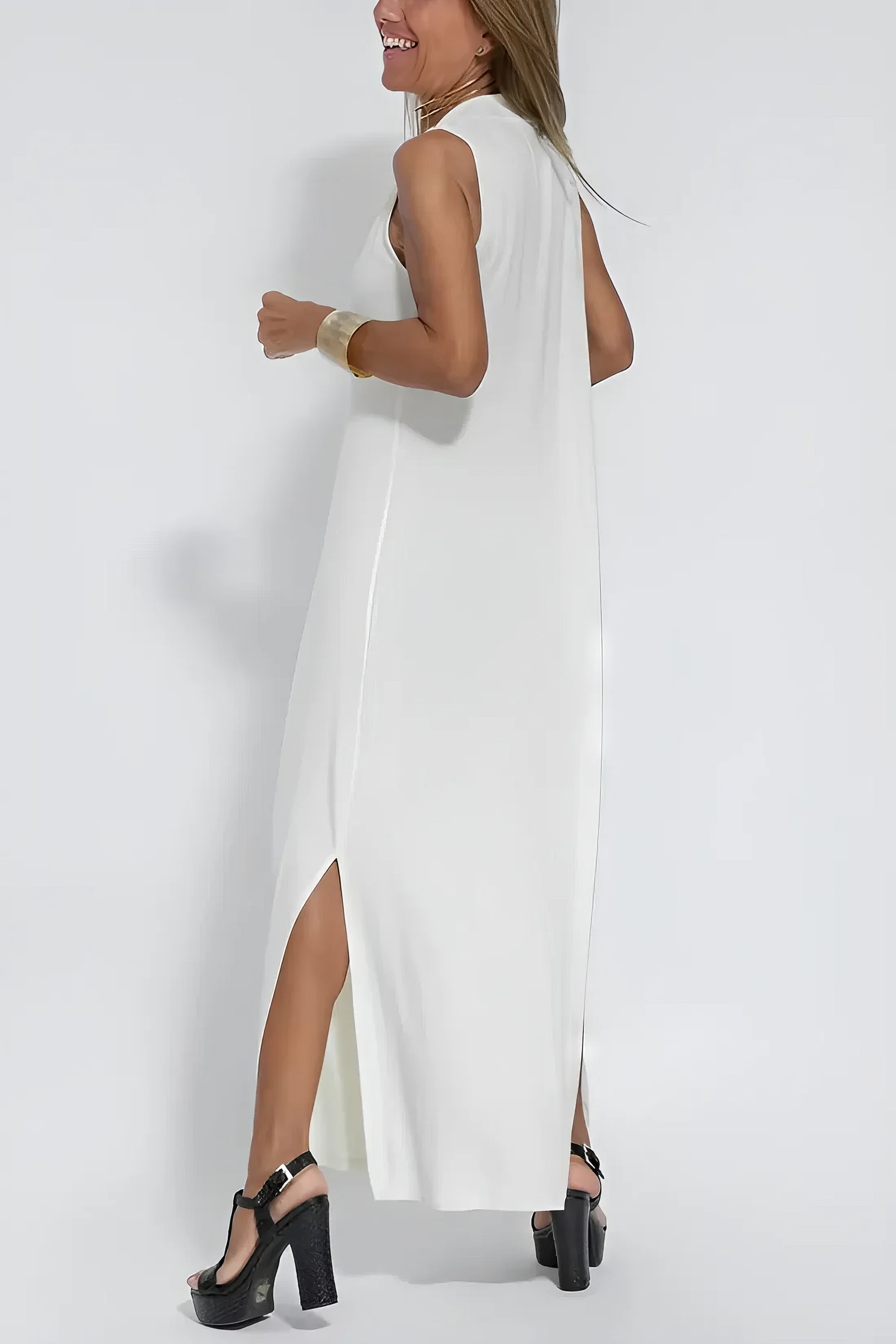 Madison™ | Elegant long dress + matching cardigan FREE GIFT