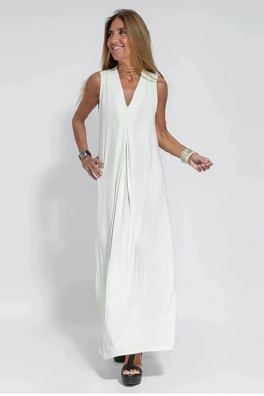 Madison™ | Elegant long dress + matching cardigan FREE GIFT