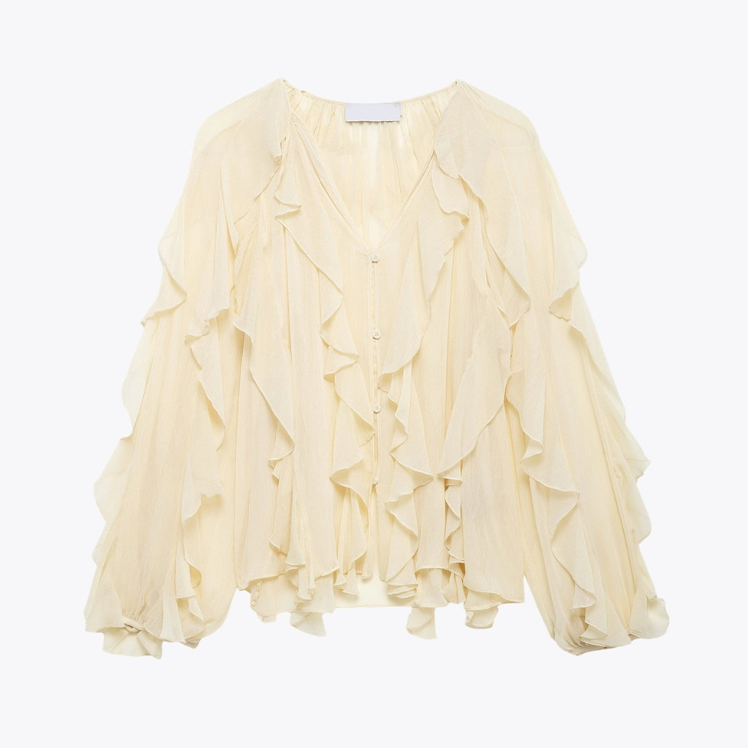 Emily™ | Ruffle Blouse