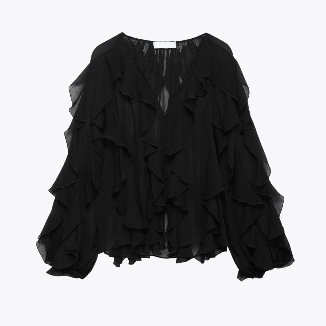 Emily™ | Ruffle Blouse