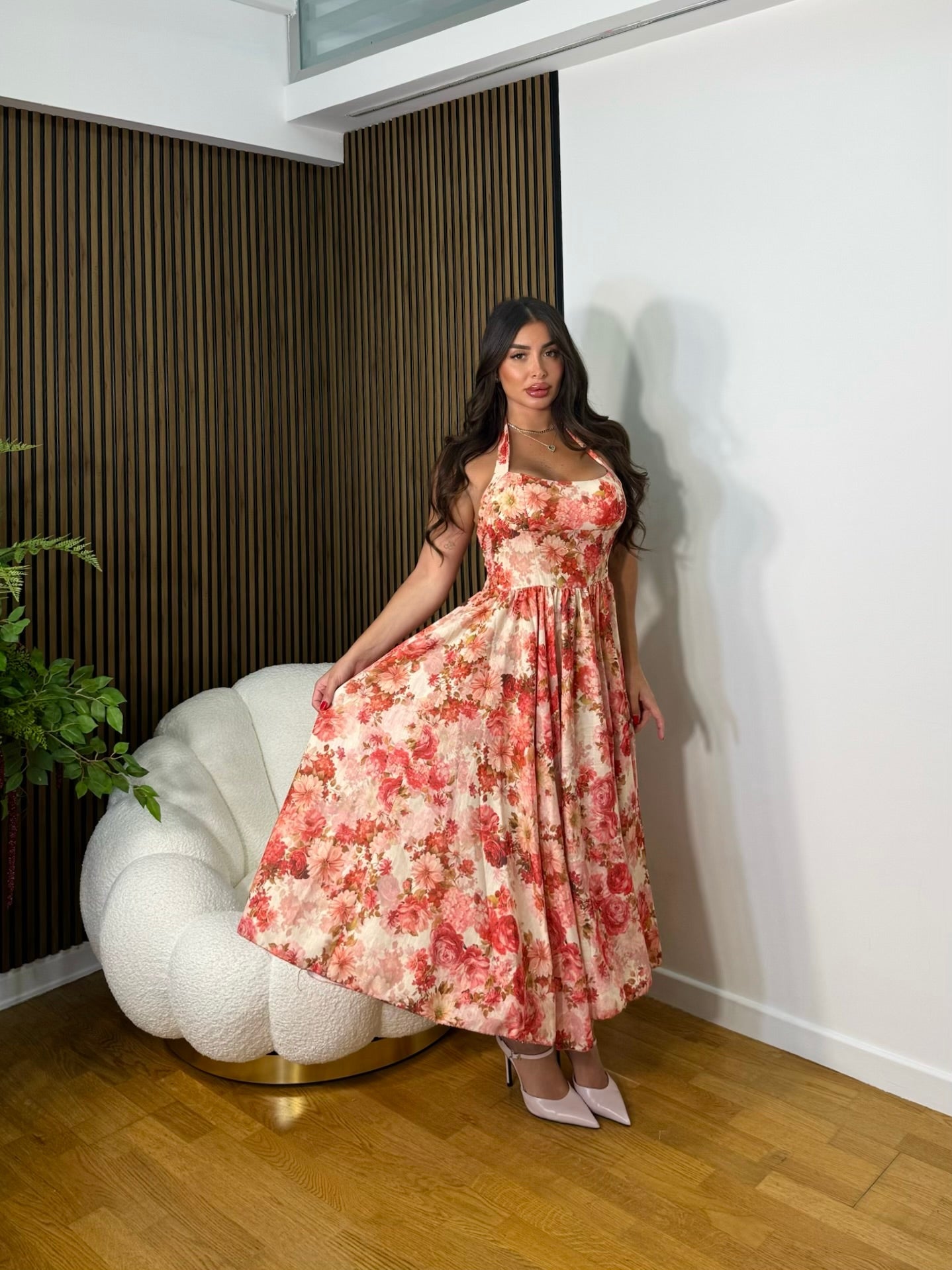Abito Florinda Pesca