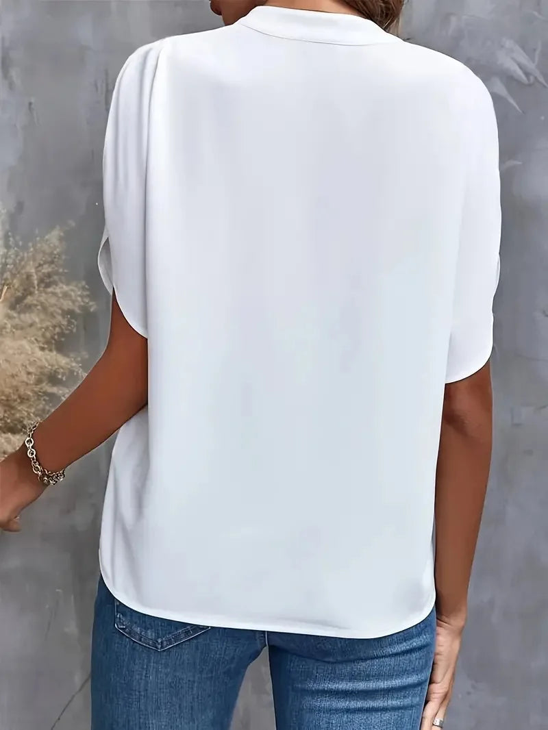 Deborah™ | Soft and Refined V-Neck Shirt