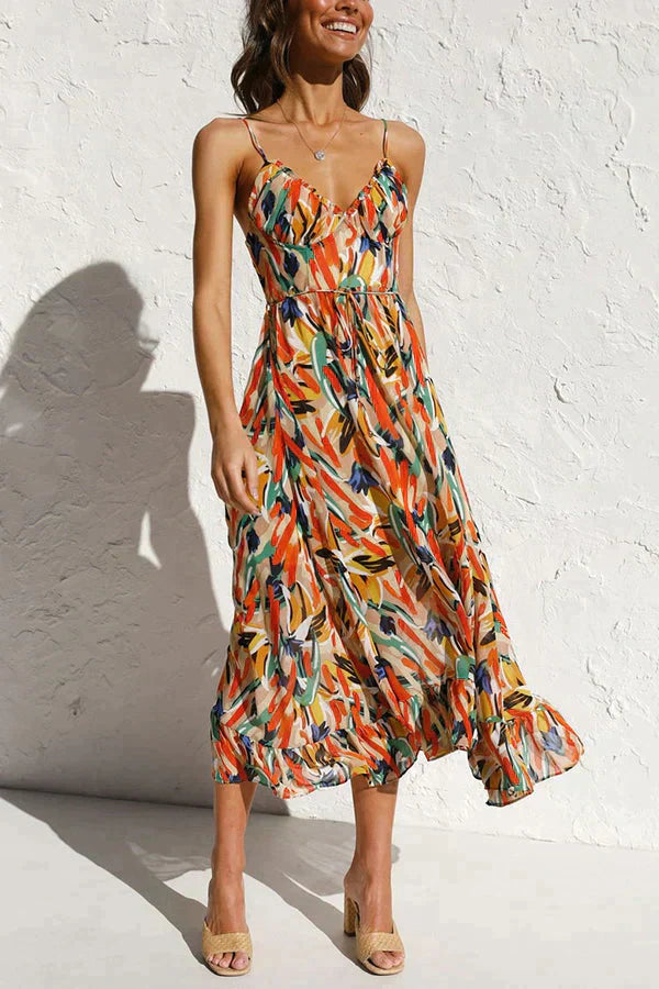 Josefine™ | Colorful midi dress